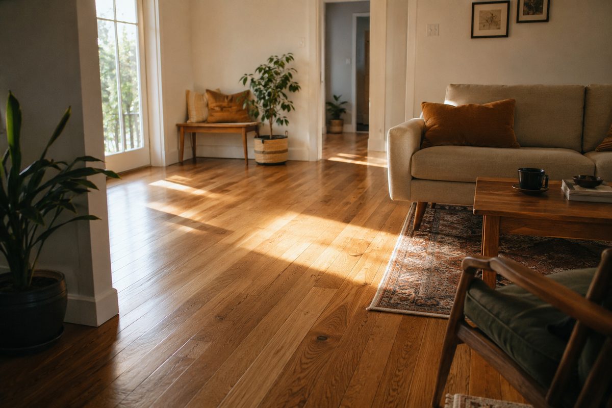 Hardwood flooring
